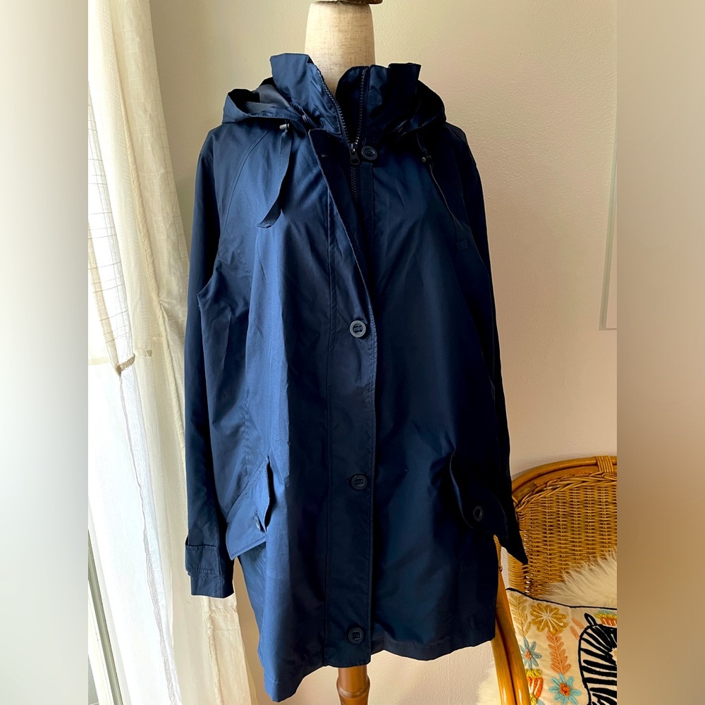 Lands' End Women's 2X Rain Jacket in Like New Condition